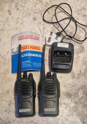 Walkie talkie radio set with - set,