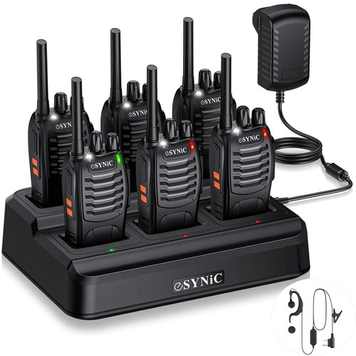 Esynic 6pcs walkie talkies - 6pcs, for