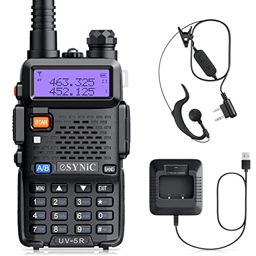 Esynic walkie talkie - esynic, uv-5r